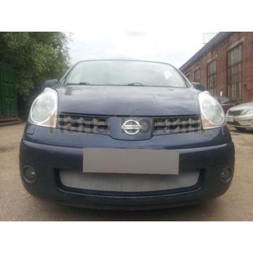 Защита радиатора Nissan Note 2005-2008 chrome