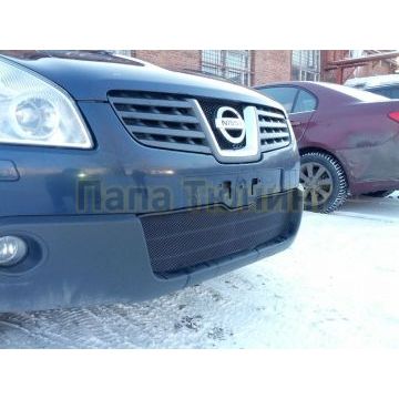 Защита радиатора Nissan Qashqai 2006-2010 black