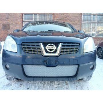 Защита радиатора Nissan Qashqai 2006-2010 chrome