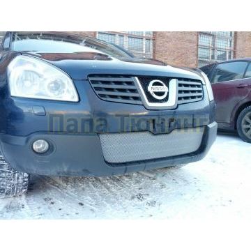 Защита радиатора Nissan Qashqai 2006-2010 chrome