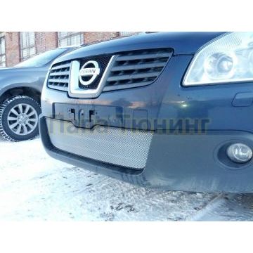 Защита радиатора Nissan Qashqai 2006-2010 chrome