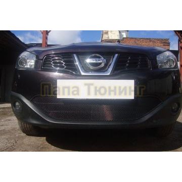 Защита радиатора Nissan Qashqai 2011-2014 black