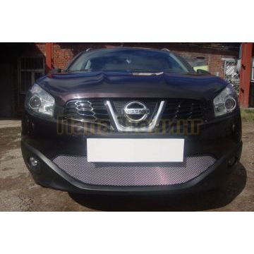 Защита радиатора Nissan Qashqai 2011-2014 chrome