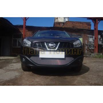 Защита радиатора Nissan Qashqai 2011-2014 chrome