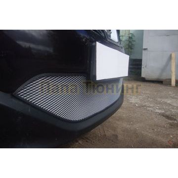 Защита радиатора Nissan Qashqai 2011-2014 chrome