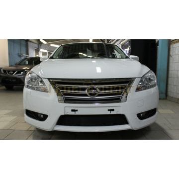 Защита радиатора Nissan Sentra 2014- black