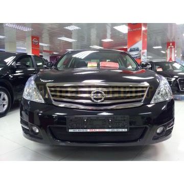 Защита радиатора Nissan Teana 2008-2013 black