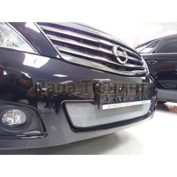 Защита радиатора Nissan Teana 2008-2013 chrome