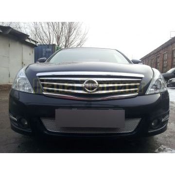 Защита радиатора Nissan Teana II 2008-2013 chrome PREMIUM