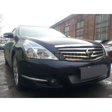 Защита радиатора Nissan Teana II 2008-2013 chrome PREMIUM