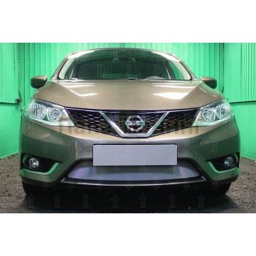 Защита радиатора Nissan Tiida II 2015- chrome