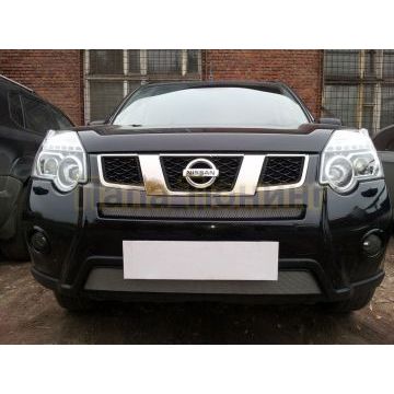 Защита радиатора Nissan X-Trail T31 2011-2015 black середина