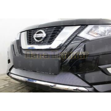 Защита радиатора Nissan X-Trail T32 2018- chrome середина