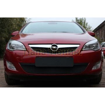 Защита радиатора Opel Astra J 2010-2012 black