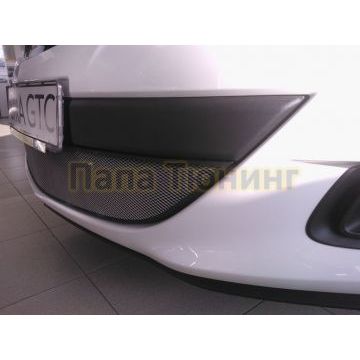 Защита радиатора Opel Astra J GTC 2011- chrome