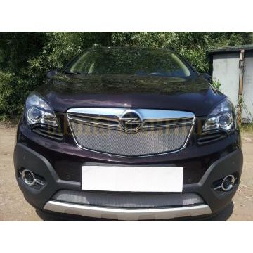 Защита радиатора Opel Mokka 2012- chrome низ