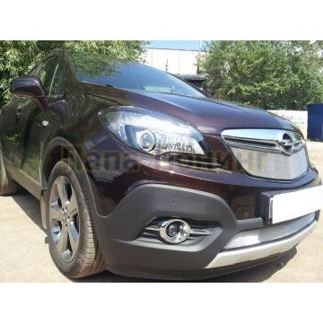 Защита радиатора Opel Mokka 2012- chrome низ
