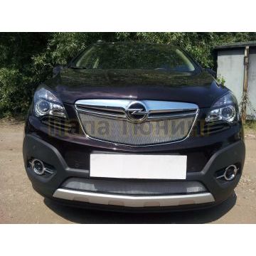 Защита радиатора Opel Mokka 2012- chrome низ