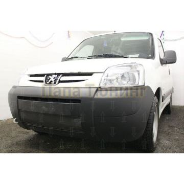 Защита радиатора Peugeot Partner I (рестайлинг) 2002-2012 black низ