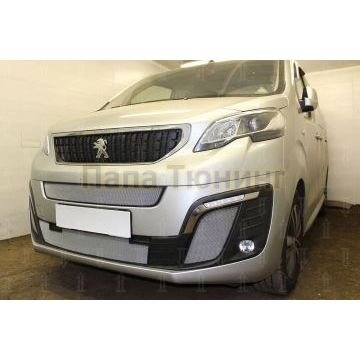 Защита радиатора Peugeot Traveller 2017- боковые chrome