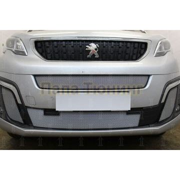 Защита радиатора Peugeot Traveller 2017- боковые chrome