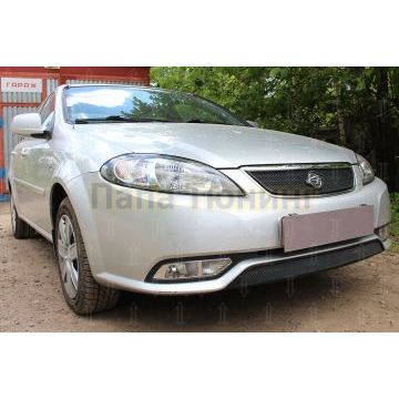 Защита радиатора Ravon Gentra 2015- black низ