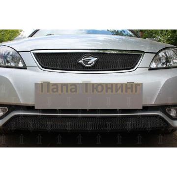 Защита радиатора Ravon Gentra 2015- black низ