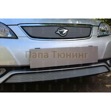 Защита радиатора Ravon Gentra 2015- chrome низ