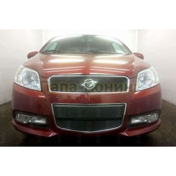 Защита радиатора Ravon Nexia R3 2016- black низ