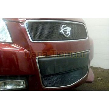 Защита радиатора Ravon Nexia R3 2016- black низ