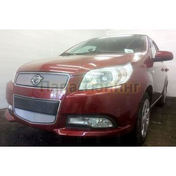 Защита радиатора Ravon Nexia R3 2016- chrome низ