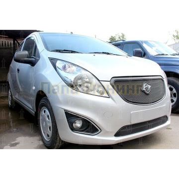 Защита радиатора Ravon R2 2016- (кроме Элеганс) black низ