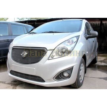 Защита радиатора Ravon R2 2016- (кроме Элеганс) black низ