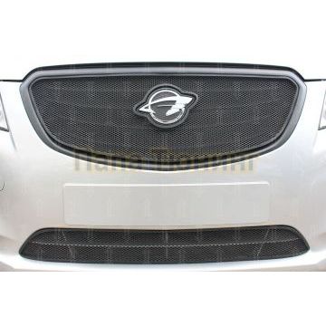 Защита радиатора Ravon R2 2016- (кроме Элеганс) black низ