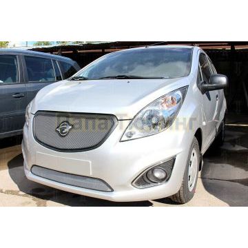 Защита радиатора Ravon R2 2016- (кроме Элеганс) chrome низ