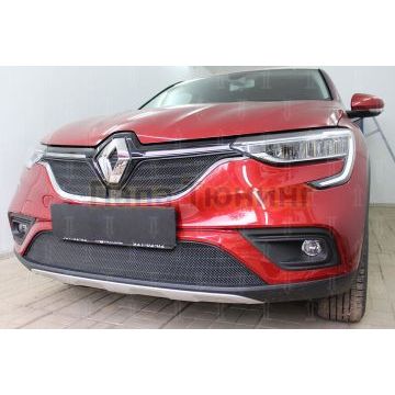 Защита радиатора Renault Arkana 2018- black низ