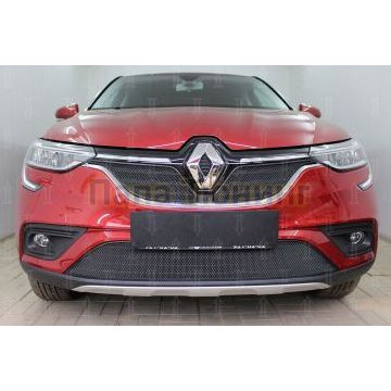 Защита радиатора Renault Arkana 2018- black низ