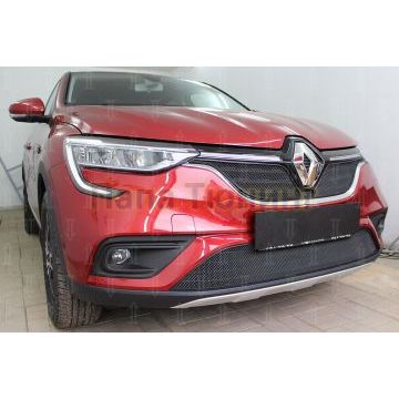 Защита радиатора Renault Arkana 2018- black низ