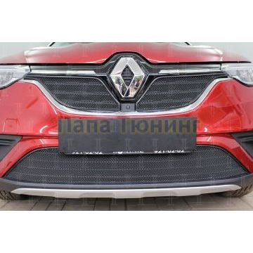 Защита радиатора Renault Arkana 2018- black низ