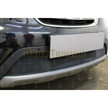 Защита радиатора Renault Koleos II 2016- black