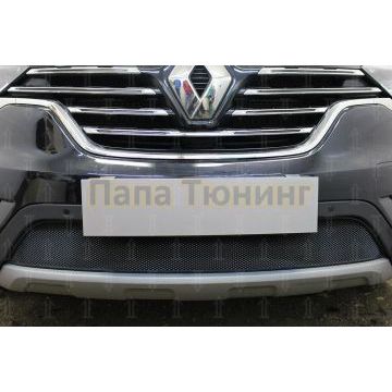 Защита радиатора Renault Koleos II 2016- black