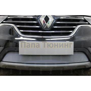 Защита радиатора Renault Koleos II 2016- chrome