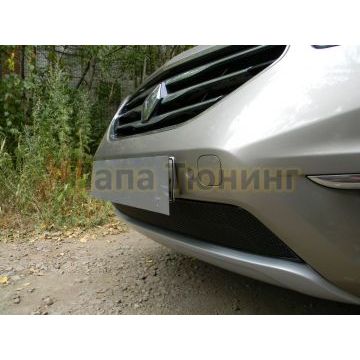 Защита радиатора Renault Koleos 2011-2016 black PREMIUM