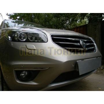 Защита радиатора Renault Koleos 2011-2016 black PREMIUM