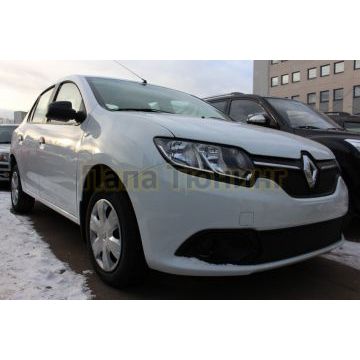 Защита радиатора Renault Logan 2018- / Logan Stepway 2018- / Sandero 2018- / Sandero Stepway 2018- chrome верх