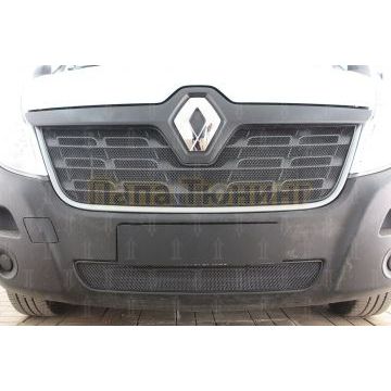 Защита радиатора Renault Master 2014- black низ