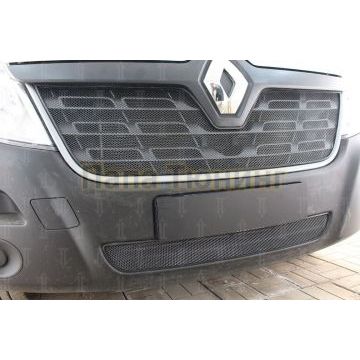 Защита радиатора Renault Master 2014- black низ