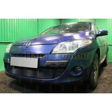 Защита радиатора Renault Megane III 2009-2012 black низ