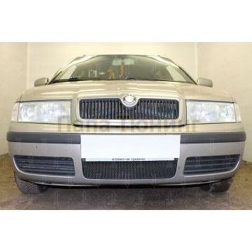 Защита радиатора Skoda Oktavia 2000-2011 black