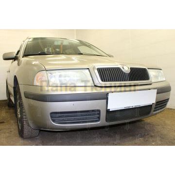 Защита радиатора Skoda Oktavia 2000-2011 black